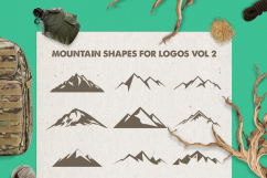 Mountain Shapes For Logos Vol 2 Product Image 1