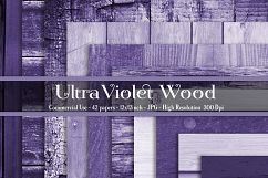 42 Ultra Violet Wood Texture Digital Papers, Barn Wood Paper Product Image 10