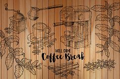 Watercolor Coffee Break Product Image 5