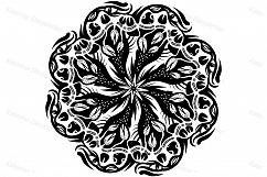 A collection of round hand-drawn patterns Product Image 7