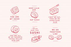 Sushi Lover Badges Product Image 1