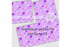 Fashion Pink digital paper seamless pattern Product Image 2
