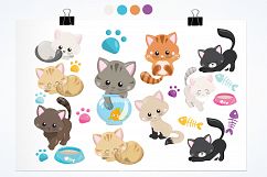 Adorable Kitties graphics and illustrations Product Image 2