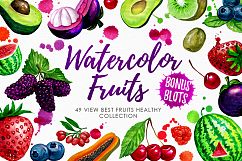 Watercolor Fruits Vol. 3 Product Image 1