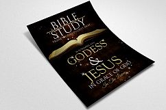 Bible Study Jesus Church Flyer Product Image 2
