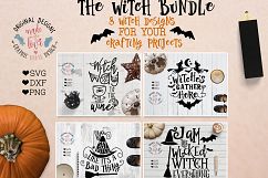 The Witch Bundle -A Halloween Cut Files Bundle Product Image 2
