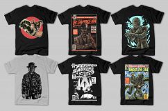 40 Tshirt Designs Bundle Product Image 3