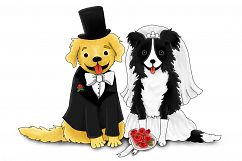 Puppy Love | Clip art illustrations PNG/JPEG Product Image 2