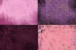 Gothic Pink &amp; Purple Foils Digital Paper Product Image 4
