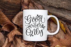 White coffee mug mockup rustic autumn fall september october Product Image 3