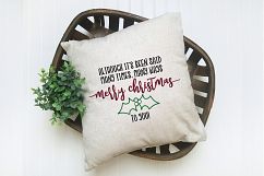 Merry Christmas To You - Christmas SVG Cut File - DXF EPS Product Image 5