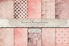 Vintage Printable Papers - Cocoa Candy Product Image 1