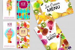 Watercolor Ice Cream Product Image 3