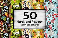 Big set of floral patterns Product Image 1