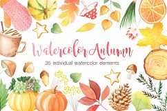 The Watercolor Autumn Collection  Product Image 1