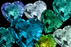 Gemstone Hearts Product Image 2