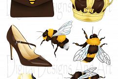 Queen bee clipart Product Image 4