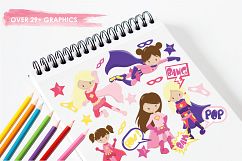 Super Hero graphics and illustrations Product Image 3
