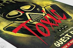 Toxic Night Flyer Template Product Image 6