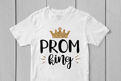 Prom King - Graduation SVG EPS DXF PNG Cutting Files Product Image 3