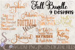 Fall SVG Bundle 9 Designs Product Image 1