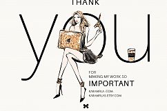 Audrey Style Mermaids Clipart Product Image 9