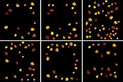 Falling Leaves PNG Overlays Product Image 6