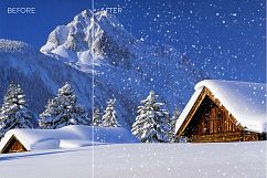 30 Real Snow Overlays Product Image 10