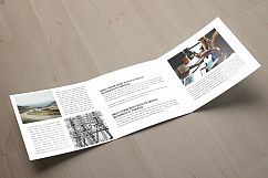 Business Industry Square Trifold Brochure Product Image 4