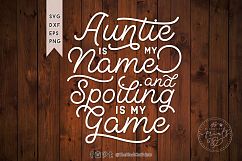 Auntie is my name SVG DXF EPS PNG Product Image 3