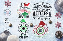 Christmas Bundle - Christmas Cut Files Bundle SVG, DXF, PNG Product Image 2