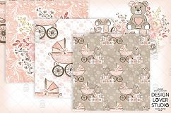 Baby Girl digital paper pack Product Image 3