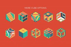 3D Cube Infographics Product Image 1