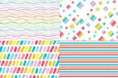 18 Rainbow Collection Patterned Papers - JPG &amp; PDF Product Image 3