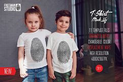 Kids T-Shirt Mock-Up Vol.3 2017 Product Image 1