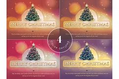 Merry Christmas Postcard Template Product Image 5