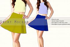 Skirt Mockup Product Image 2