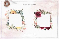 Burgundy Bouquets &amp; Animals Product Image 3