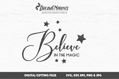 Believe in the Magic, Christmas SVG Cut Files Product Image 2