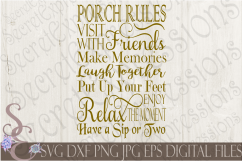 Porch Rules Product Image 1