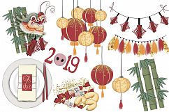 Chinese New Year Hand Drawn Clip Art Product Image 4