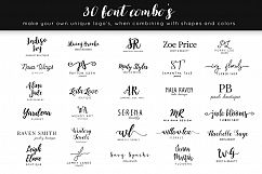 Stylish Logo Creator Kit for Illustrator + Photoshop Product Image 4