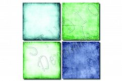 Stormy Grunge Digital Scrapbook Paper - 12 Pack Product Image 3