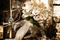 Damask Textures - Grunge Ornate Transparent Overlay Textures Product Image 2