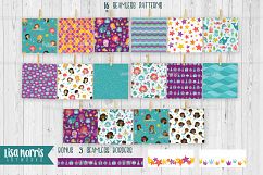 Mermaid Friends Clip Art, Patterns, &amp; SVG Cutting Files Product Image 7
