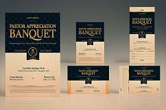 Pastor Appreciation Banquet Template Kit