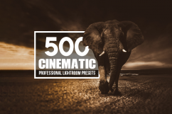 Cinematic - 500 Lightroom Presets Product Image 1