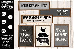 Wooden Frame Mock Up Collection EIGHT Product Image 1