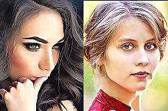 Pro Cartoon Oil Painting effect v.3 Product Image 5