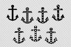 Anchor Nautical svg dxf files Product Image 2